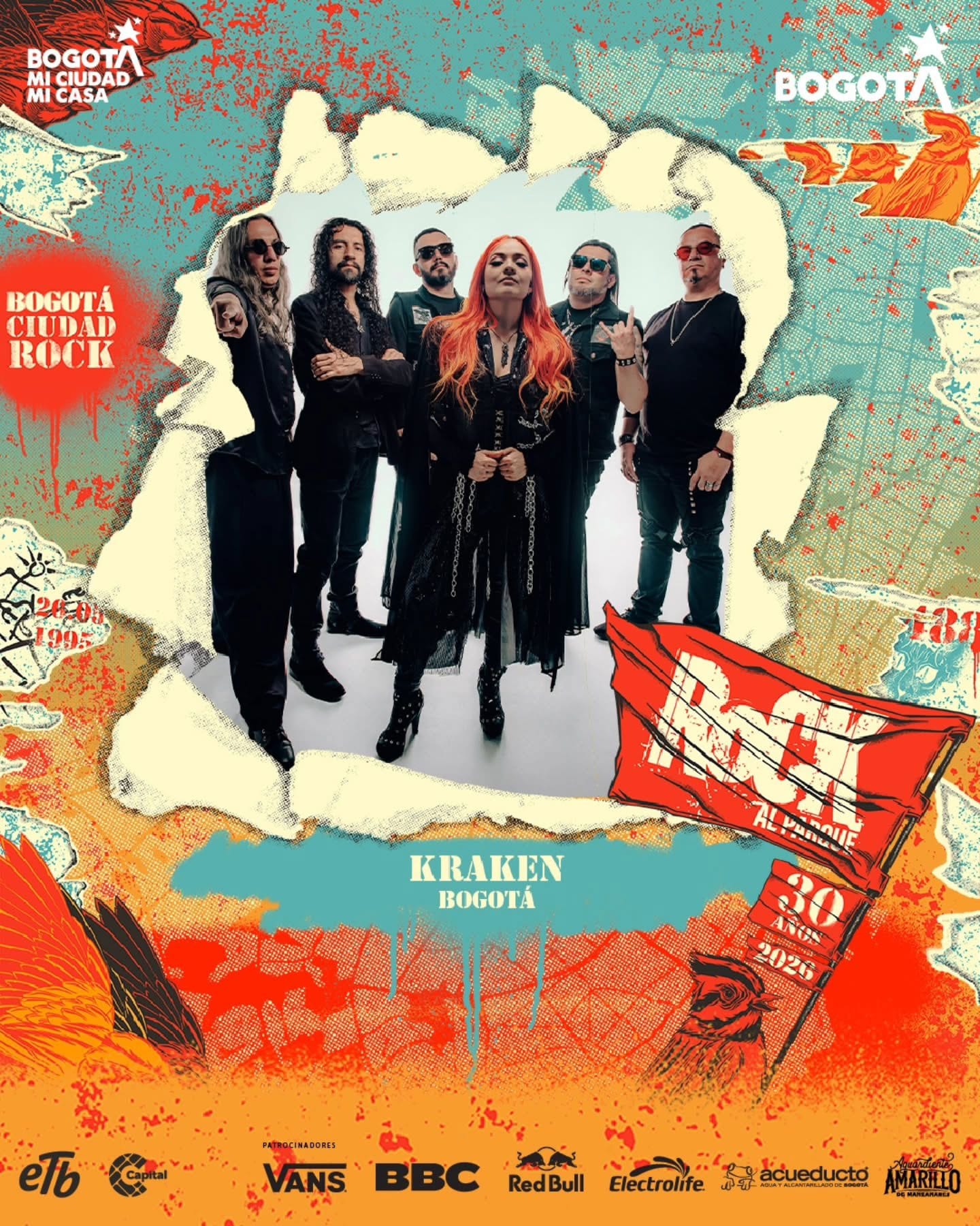 kraken, rock al parque